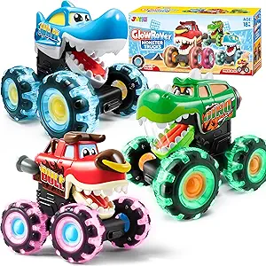 3 Pack Monster Truck Toy